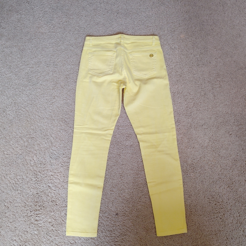 Michael Kors Yellow Women's Jeans - Picture 2 of 5